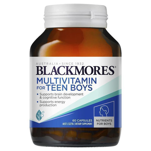 Blackmores Multivitamin for Teen Boys 60 Capsules - Vitamins 4 You