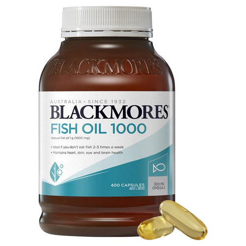 Blackmores Fish Oil 1000mg Omega-3 400 Capsules - Vitamins 4 You