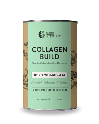 Nutra Organics Collagen Build 450g - Vitamins 4 You