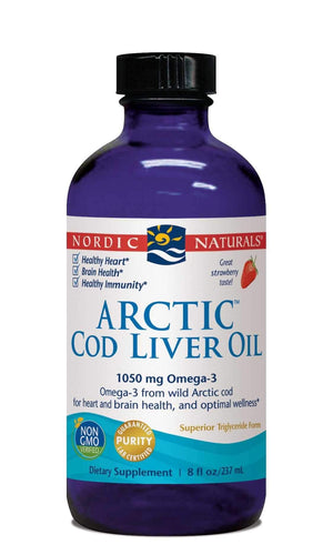 Nordic Naturals Arctic Cod Liver Oil Liquid Vitamins 4 You